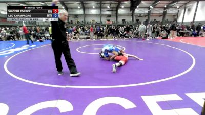 138 lbs Champ. Rd Of 64 - Vincent Torrez, Fighting Squirrels vs Leo Champagne, Nor Cal Take Down