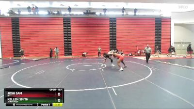 157 lbs Quarterfinal - Josh Sam, RIT vs Kellen Smith, Army Prep