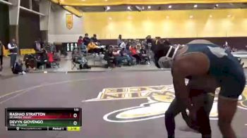 133 lbs Cons. Semi - Rashad Stratton, Delaware Valley vs Devyn Giovengo, Thiel College