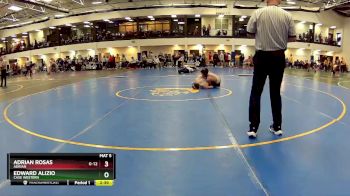 125 lbs Semifinal - Adrian Rosas, Adrian vs Edward Alizio, Case Western