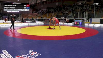 70kg Champ. Round 1 - Ryder Church, Montreal Wrestling Club vs Casey Harkley, Guelph Wrestling Club