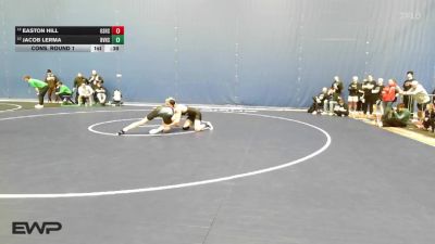 144 lbs Cons. Round 1 - Jacob Lerma, Blue Valley vs Easton Hill, Olathe South
