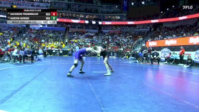 2A-175 lbs Champ. Round 1 - Jackson Feuerbach, Solon vs Austin Boege, Nevada