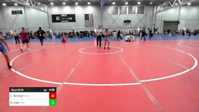 90 lbs Final - Liam Arroyo, Apex/olympic vs Spencer Lee, Vhw