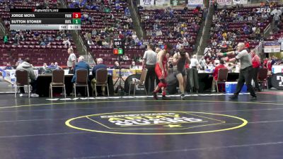 160 lbs Preliminaries - Jorge Moya, Parkland vs Sutton Stoner, Butler Area