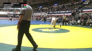 165 lbs Semis & Wb (16 Team) - Chase Alvarez, Independence vs Jake Sinram, Kellam