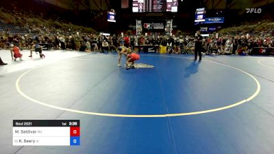 115 lbs Cons 32 #1 - Maya Saldivar, MO vs Kate Seery, IA