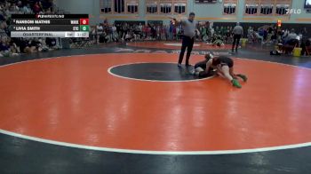 100 lbs Quarterfinal - Livia Smith, South Tama vs Ransom Mathis, Waukon