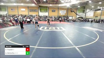 126 lbs Round Of 16 - Vincent Tripaldi, New Fairfield vs Andrew McCarthy, Mt. Hope