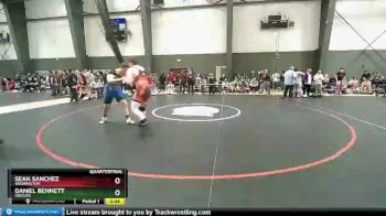 220 lbs Quarterfinal - Sean Sanchez, Washington vs Daniel Bennett, Oregon