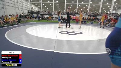 95 lbs Brielle Richardson, Kentucky vs Sydney Spencer, Tennessee