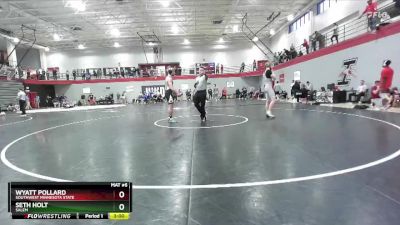 165 lbs Champ. Round 1 - Wyatt Pollard, Southwest Minnesota State vs Seth Holt, Salem