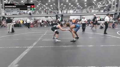 126 lbs Round 2 (6 Team) - Jackson Max, Grit Mat Club Blue vs Antonio Faldetta, Savage WA Boogiemen