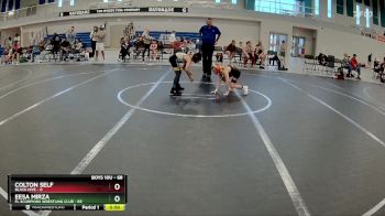 68 lbs Round 2 - Colton Self, Black Hive vs Eesa Mirza, FL Scorpions Wrestling Club