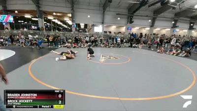 162 lbs Quarterfinal - Brock Hockett, Jflo Trained vs Braden Johnston, Alamo City Wrestling Club