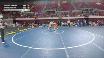 190 lbs Round 4 - 3rd Wb (16 Team) - Victoria Fuentes, Dumas vs Gabriela Knight, Comal Smithson Valley