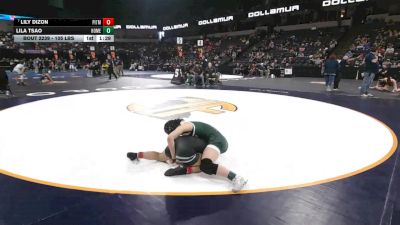 105 lbs Round Of 16 - Lily Dizon, Pitman (SJ) vs Lila Tsao, Homestead (CC)