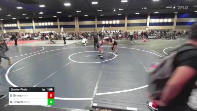 155 lbs Quarterfinal - Sadie Evans, Ford Dynasty WC vs Nicole Chavez, Pounders WC