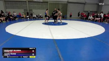 135 lbs Placement Matches (8 Team) - Margaret Buurma, Michigan vs Alexis Means, Kansas