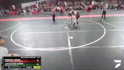 120 lbs Cons. Round 2 - Johnathan Harms, Belmont/Platteville vs Connor Jerdee, Askren Wrestling Academy