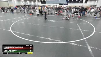 61-66 lbs Cons. Round 1 - Mackenzie Williamson, Nebraska vs Daylynn Schuh, Wrestling Factory