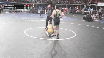 D 1 106 lbs Cons. Semi - Zander Hollis, Slidell vs Lee Gervais, Holy Cross