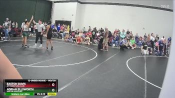 140/150 Round 2 - Easton Davis, JET Wrestling Club vs Adrian Ellsworth, Gaston Grizzlies