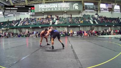 165 lbs Champ. Round 1 - Caden Jacobs, GVSU vs Ryan Burgos, Edinboro