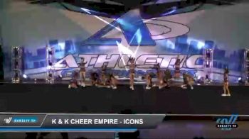 K & K Cheer Empire - Icons [2022 L3 Junior - D2 - Small Day 2] 2022 Athletic Championships Phoenix Nationals
