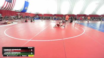 105-106 lbs Round 1 - Charles Dominguez, Vernon Hills vs Landon Heimerman, Cedar Grove-Belgium