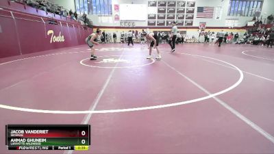 138 lbs Cons. Round 5 - Jacob Vanderiet, SECKMAN vs Ahmad Ghuneim, LAFAYETTE-Wildwood