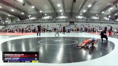 97 lbs Round 2 - Finnegan McCullah, Bolivar Youth Wrestling vs Parker Hansen, Nixa Youth Wrestling