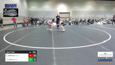 117 lbs Semifinal - Colt Hoffman, Askren Wrestling Academy - (A) vs Isaac Lucero Jr., Big Game Wrestling Club