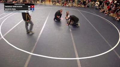 48.6-49.7 Champ. Round 1 - Theseus Yang-Elson, Summit Wrestling Academy vs Mavryk Pahl, Pine Island