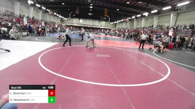 144 lbs Round Of 16 - Lawrence Bowman, Miners WC vs Dyson Woodward, Alamosa