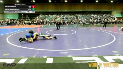 92 lbs Round Of 32 - Kevin Ramos, Hillsboro Mat Club vs Keidyn Madrigal, Dethrone