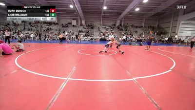 90 lbs Round Of 16 - Noah Benson, Team Barracuda Elem vs Anze Williams, Team Michigan