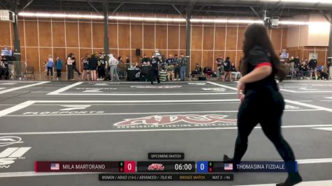 Mila Martorano vs Thomasina Fizdale 2026 ADCC Portland Open