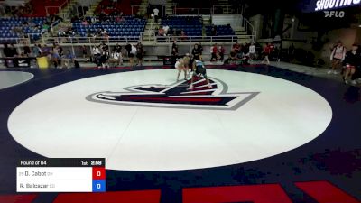 105 lbs Round Of 64 - Destiny Cabot, OH vs Rylee Balcazar, CO