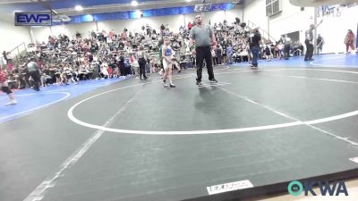 61 lbs Semifinal - Noah Brackett, Raw Wrestling Club vs Jayce Clayton, Tiger Trained Wrestling