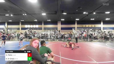 116 lbs Consi Of 16 #2 - Kayla Pablo, Team Thunder WC vs Hannah Naccarati-Cholo, Bear WC