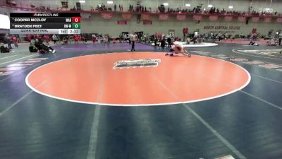 165 lbs Quarterfinal - Cooper McCloy, Wabash vs Brayden Peet, Wisconsin-Whitewater