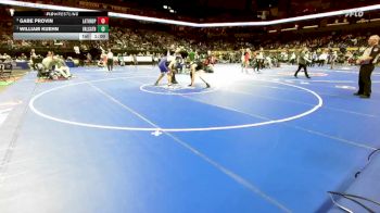 157 Class 1 lbs Cons. Semi - Gabe Provin, Lathrop vs William Kuehn, Valle Catholic
