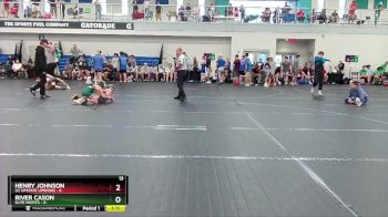 76 lbs Quarterfinals (8 Team) - Henry Johnson, U2 Upstate Uprising vs River Cason, Elite Misfits