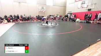 152 lbs Cons. Round 3 - Luke Bayne, Ellensburg vs James Fredricks, Anacortes