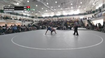 150 lbs Quarters & 1st Wb (16 Team) - Nathan Cates, Woodland, Cartersville vs Quinn Martin, Cambridge