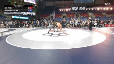 215 lbs Cons. Rd Of 64 - Jax Finch, AZ vs Nathaniel Olona, IL