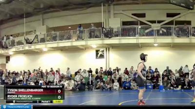 114 lbs Champ. Round 1 - Ryder Froelich, Contenders Wrestling Academy vs Tyson Shellenbarger, Indiana