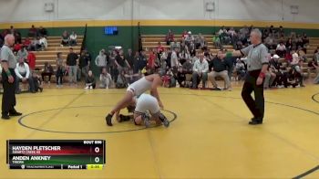 138 lbs Cons. Semi - Anden Ankney, TINORA vs Hayden Pletscher, Swartz Creek HS