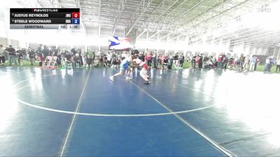 165 lbs Semifinal - Justus Reynolds, JWC vs Steele Woodward, Sanderson Wrestling Academy
